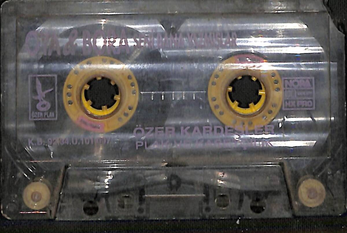 Oya & Bora - Seni Bana Yazmışlar Kaset (Mavi Bandrol - İkinci El) KST27744 - 1