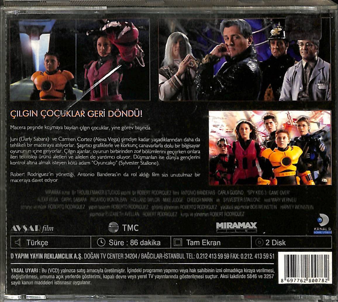 Oyun Bitti Spykids 3 VCD Film VCD15632 - 2
