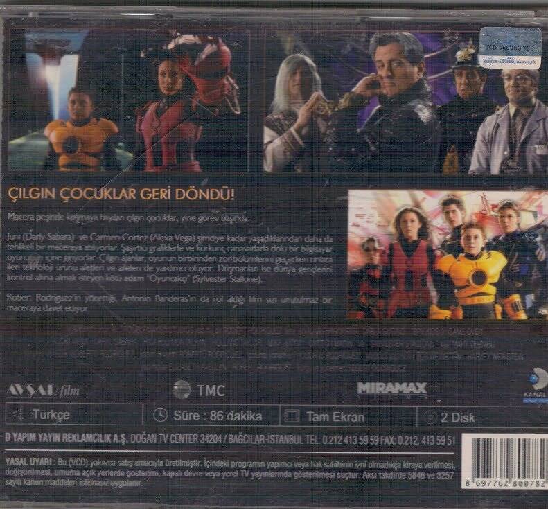 Oyun BittiSpykids 3 VCD Film VCD13324 - 2