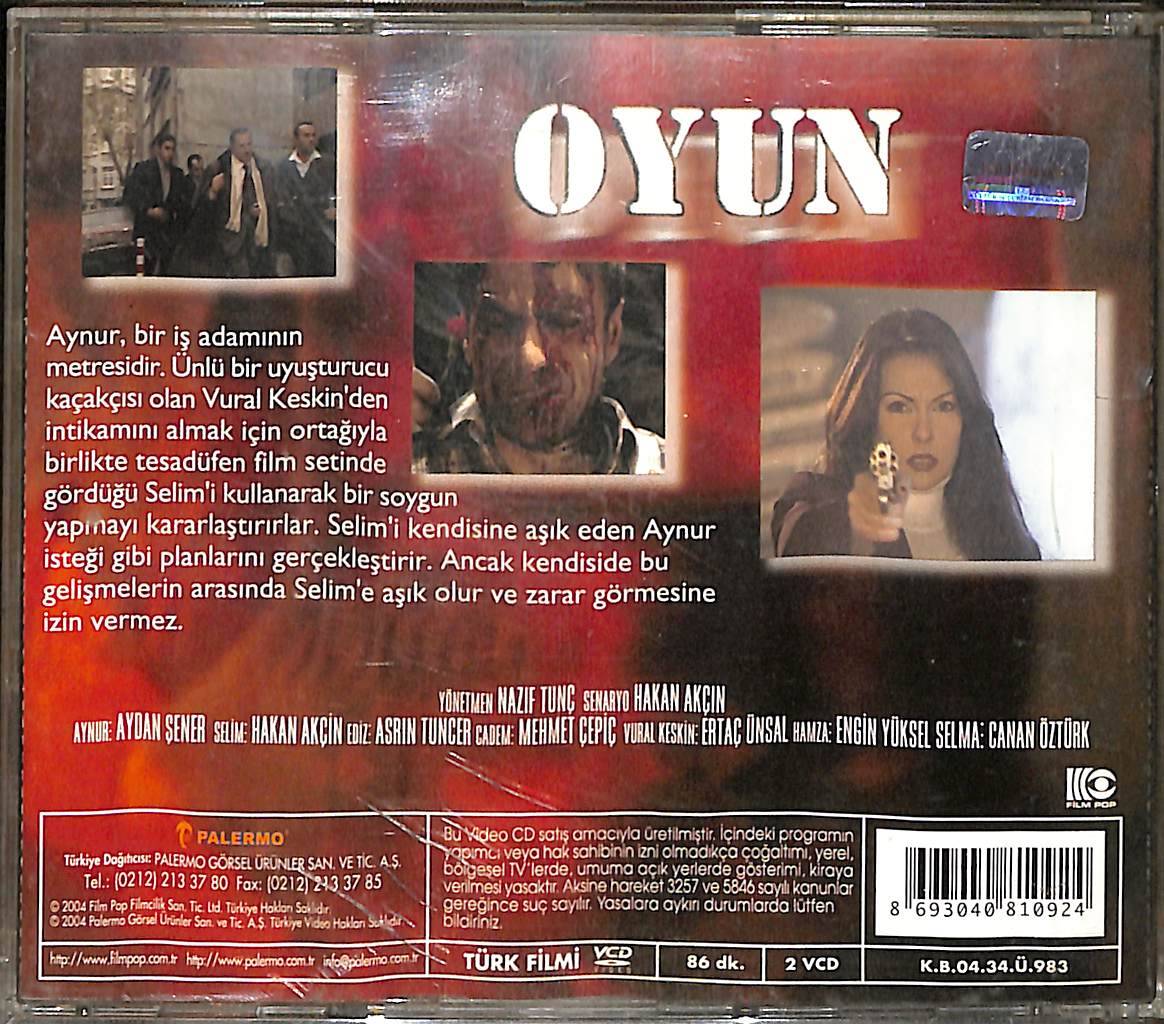 Oyun Orijinal VCD Film ' Aydan Şener ' VCD28738 - 2
