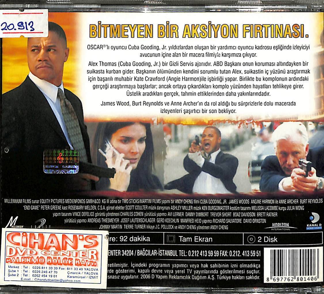 Oyunun Sonu (Cuba Gooding JR) VCD Film VCD14938 - 2