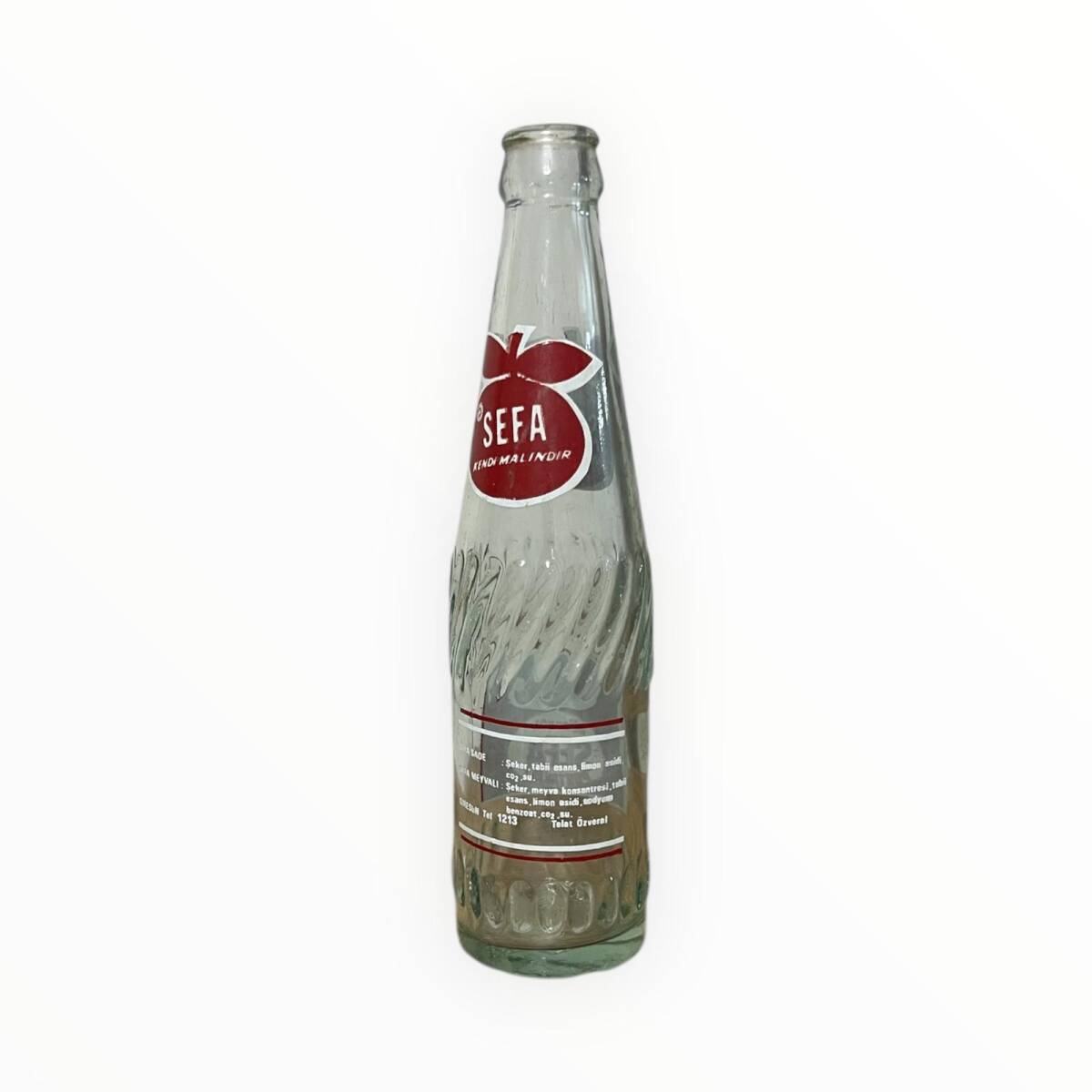 SEFA DÖRTYOL Portakalı ( Giresun ) Gazoz Şişesi 250ml Tel 1213 #CMK1259 - 3