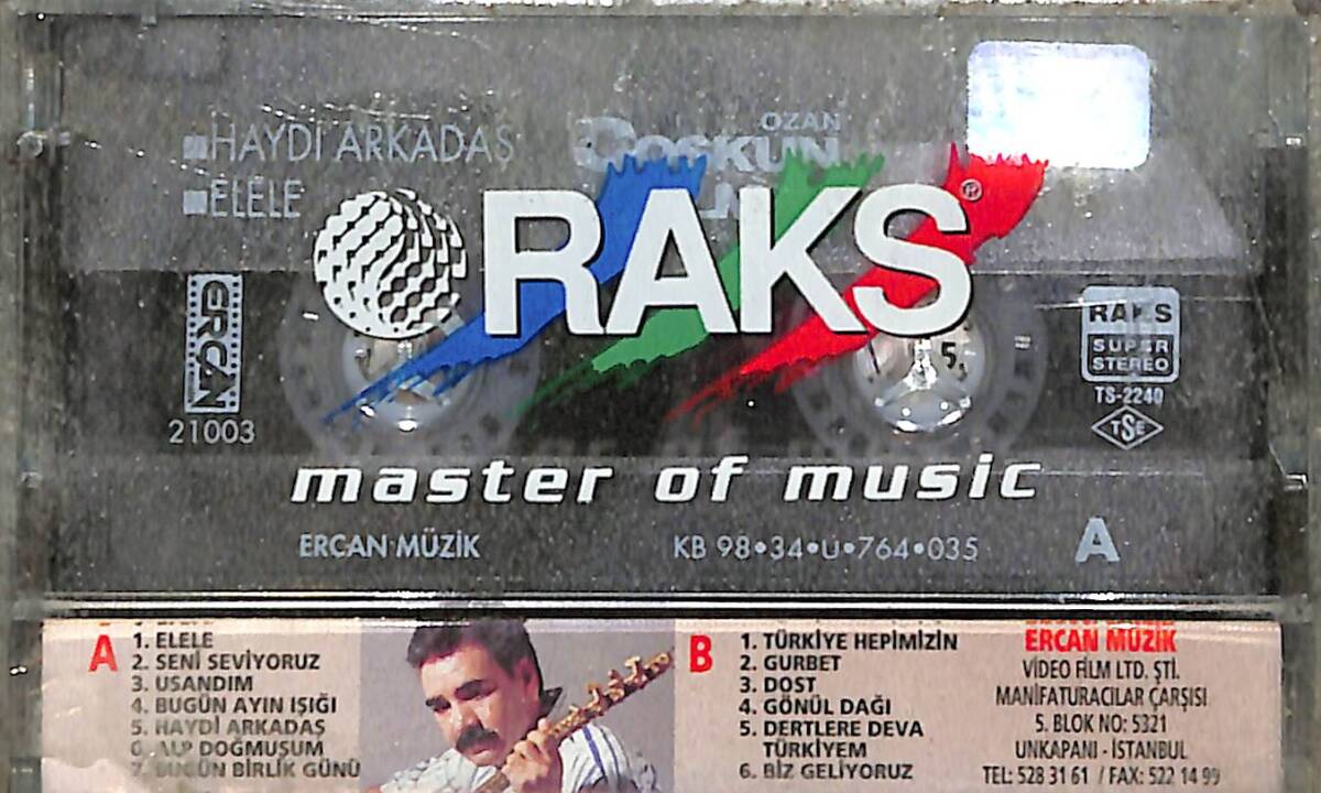 Ozan Coşkun Yılmaz - Haydi Arkadaş / Elele Kaset (Sıfır Kaset) KST29324 - 2