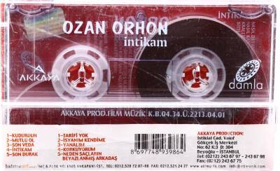 Ozan Orhon - İntikam Kaset (İkinci El) KST6855 - 4