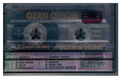 Ozan Orhon - Sarıl Bana Kaset (İkinci El) KST1280 - 2