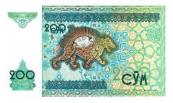 Özbekistan 200 Sum 1997 Çil YKP1280 - 2