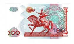 Özbekistan 500 Som 1999 ÇİL YKP8275 - 2