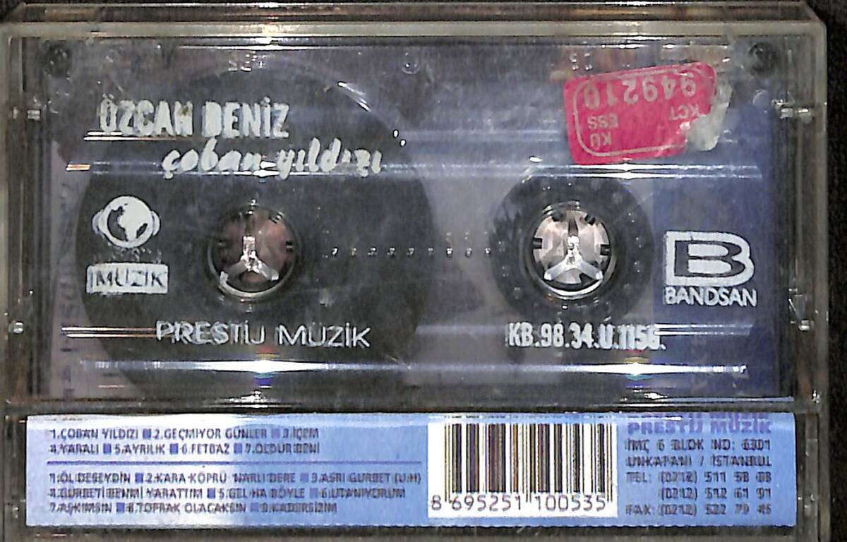 Özcan Deniz - Çoban Yıldızı Kaset (İkinci El) KST27930 - 2