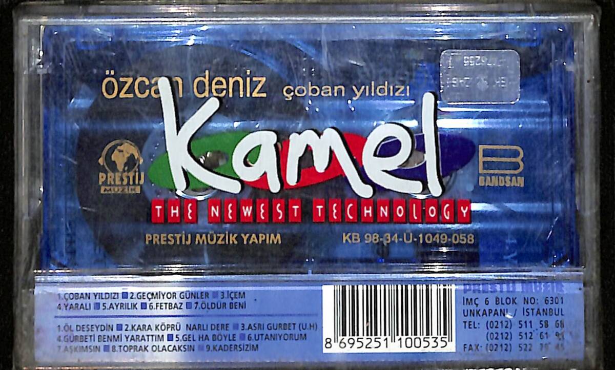 Özcan Deniz - Çoban Yıldızı Kaset (Sıfır Kaset) KST29598 - 2
