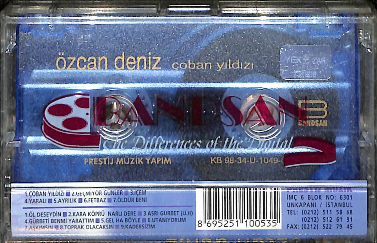 Özcan Deniz - Çoban Yıldızı Kaset (Sıfır) KST27485 - 2