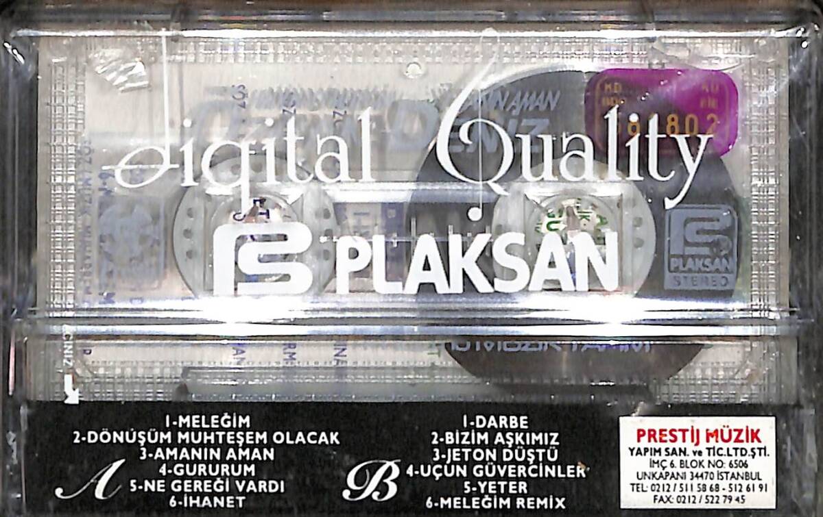 Özcan Deniz - Hadi Hadi Meleğim Orijinal Kaset (Sıfır) * Kırmızı Bandrol * KST30694 - 2
