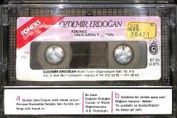 Özdemir Erdoğan - Aşkımız Şarkılarda Yaşasın Kaset (Sarı Bandrol - İkinci El) KST27033 - 2