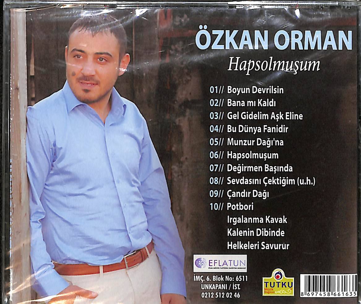 Özkan Orman - Hapsolmuşum CD (Sıfır) CD3934 - 2