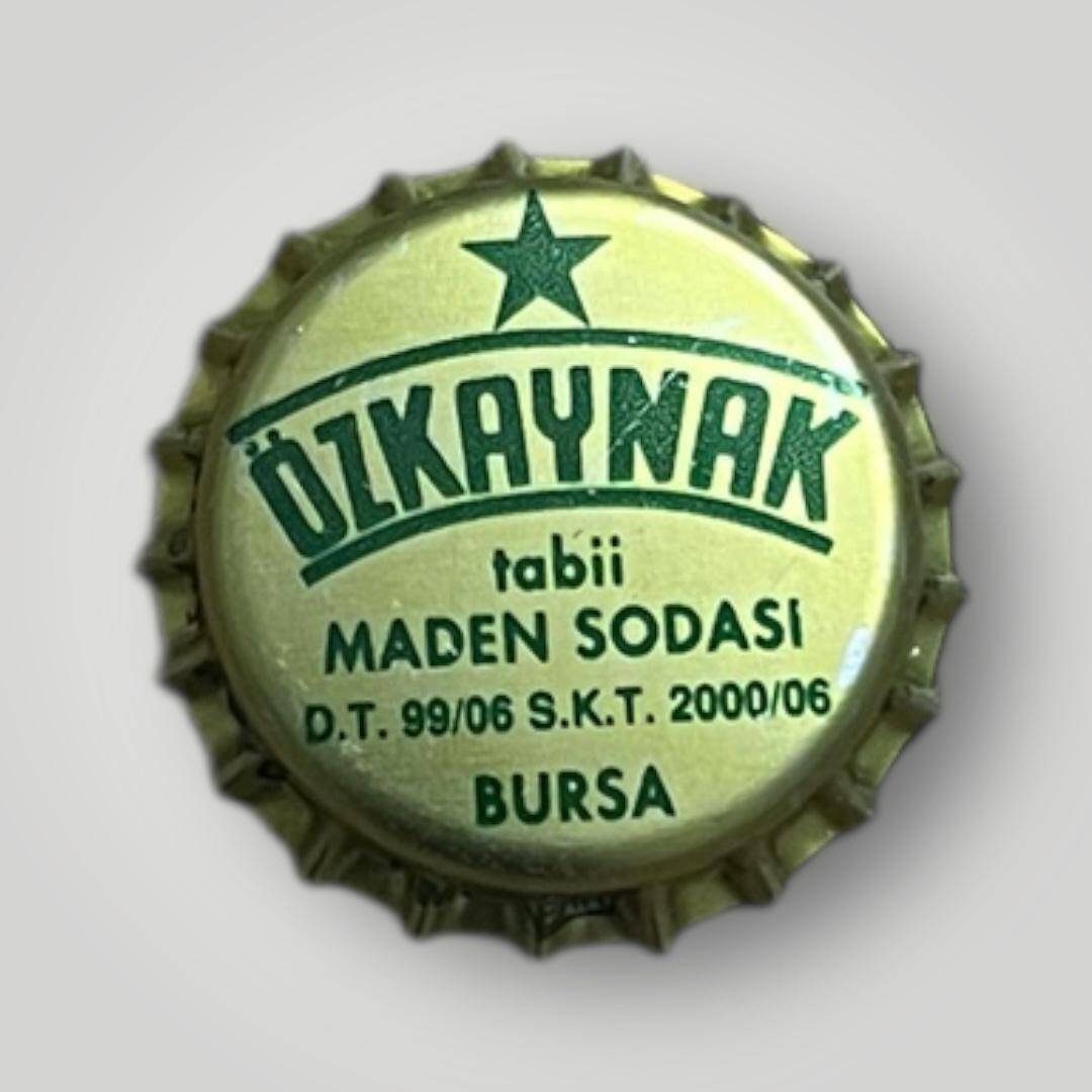 ÖZKAYNAK Doğal Maden Suyu Bursa Basılmamış Gazoz Kapağı CMK2-1246 - 3