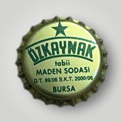 ÖZKAYNAK Doğal Maden Suyu Bursa Basılmamış Gazoz Kapağı CMK2-1246 - Gökçekoleksiyon