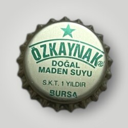 ÖZKAYNAK Doğal Maden Suyu Bursa Basılmamış Gazoz Kapağı CMK2-1245 - Gökçekoleksiyon