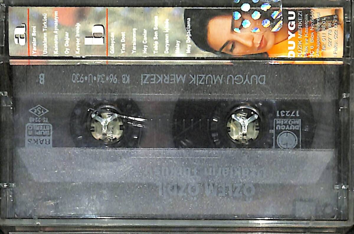 Özlem Özdil - Uzakların Türküsü Kaset (Kırmızı Bandrol - İkinci El) KST27710 - 2