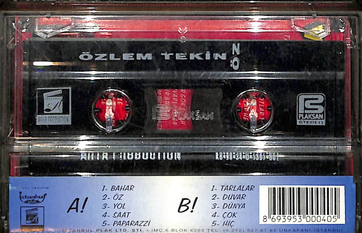 Özlem Tekin - Bahar Kaset (İkinci El) KST29094 - 2