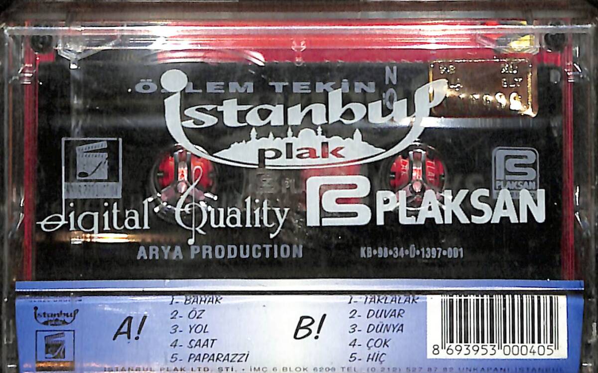 Özlem Tekin - Bahar Kaset (Sıfır) KST28296 - 2
