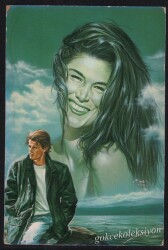 Özlem Temalı Kartpostal KRT2115 - Gökçekoleksiyon