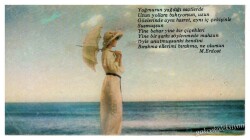 Özlem Temalı Şiirli Kartpostal KRT3388 - Gökçekoleksiyon