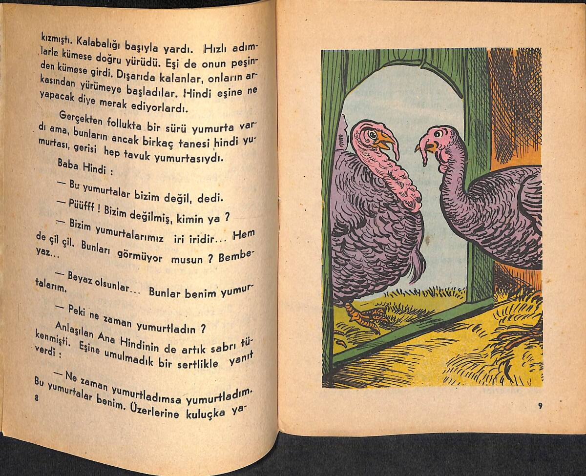 Özyürek Hayvan Öyküleri Dizisi - Baba Hindi NDR100114 - 2