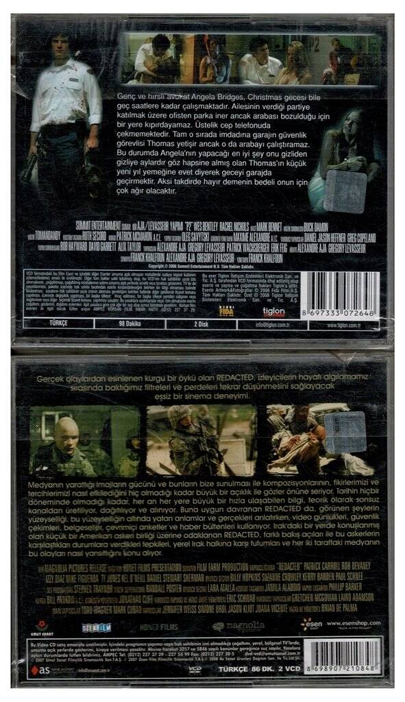 P2 Örtülü Gerçek - 2 Adet VCD Film VCD1143 - 2