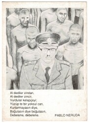 Pablo Neruda Kartpostal KRT7891 - Gökçekoleksiyon