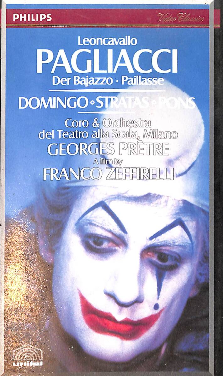 Pagliacci VHS Film (İkinci El) VHS3 - 1