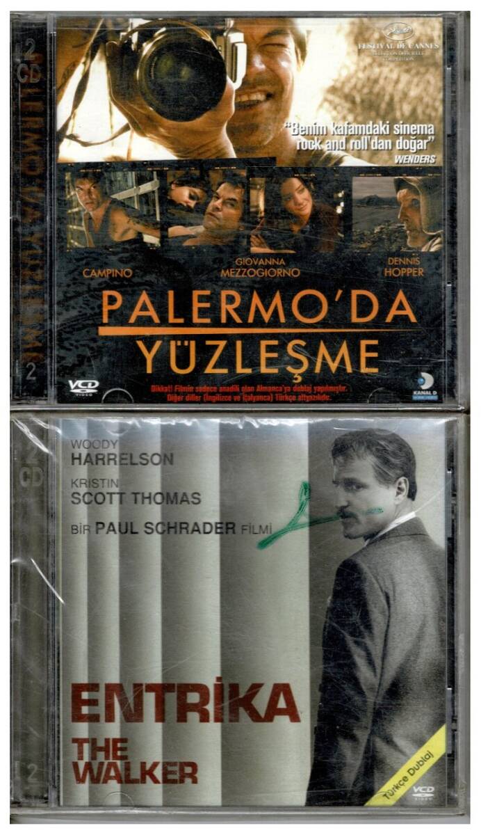 Palermoda Yüzleşme Entrika - 2 Adet VCD Film VCD934 - 1