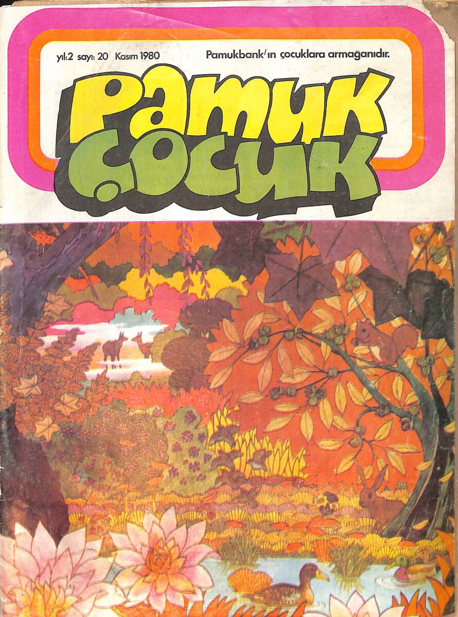 Pamuk Çocuk Kasım 1980 Sayı: 20 NDR91741 - 1