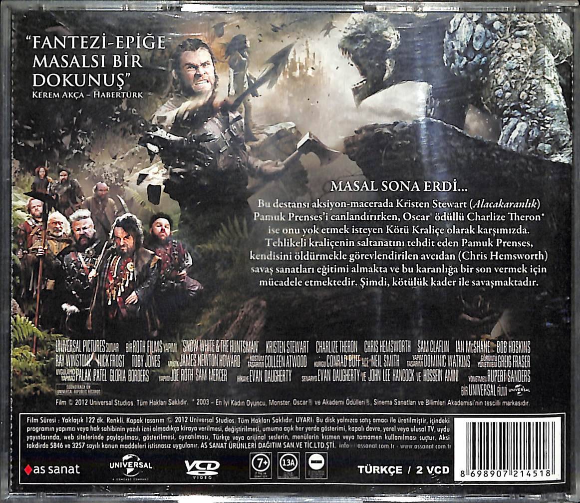 Pamuk Prenses Ve Avcı - Snow Whıte The Huntsman Orjinal VCD Film VCD27898 - 2