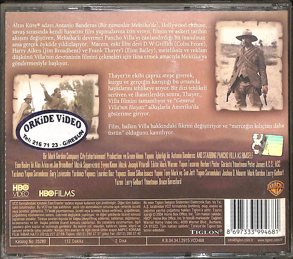 Pancho Villa VCD Film VCD27351 - 2
