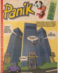 Panik Sınır Ötesi Mizah Dergisi Sayı4 10 Mayıs 1996 NDR20693 - Gökçekoleksiyon