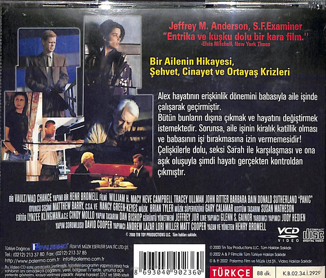 Panik VCD Film (İkinci El - 10/8) VCD26580 - 2