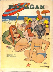 Papağan Siyasi Mizah Mecmuası 7 Ekim 1969 Sayı: 2 - Yusuf Kenan Anıl - İbrahim Delideniz - Çalçene NDR93161 - Gökçekoleksiyon