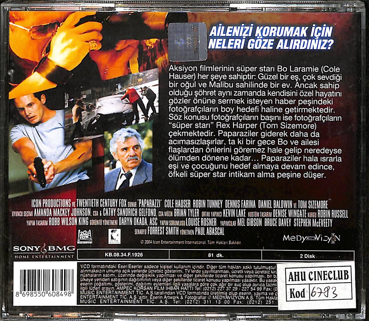 Paparazzi (2004) Orjinal VCD Film VCD28923 - 2