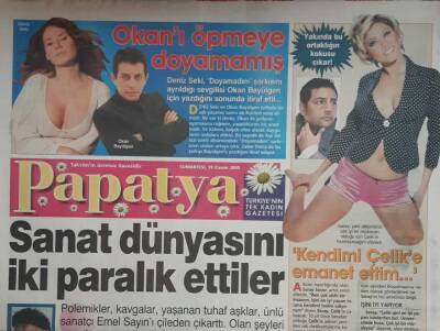 Papatya (Takvim Gazetesi Eki) 19 Kasım 2005-AlişanPopçular Uyusun,Türkücüler Revaçta GZ45654 - 1