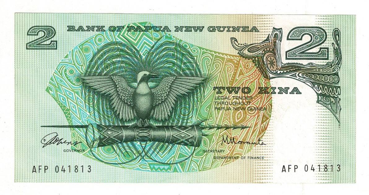 Papua Yeni Gine 2 Kina 1975 ÇÇT YKP8129 - 1