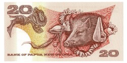 Papua Yeni Gine 20 Kina 1981 Çil YKP5414 - 2