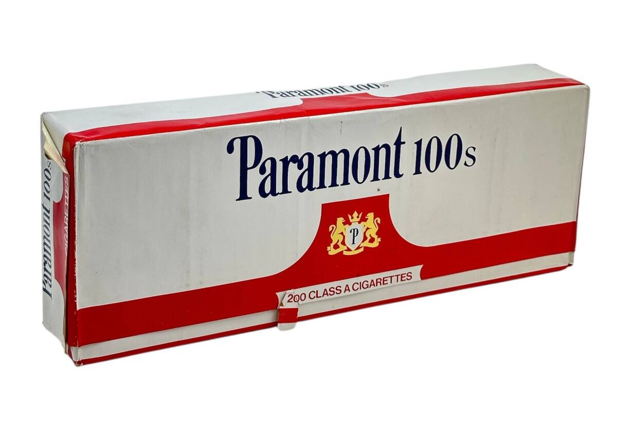 Paramont 100's Açılmamış Karton Filtreli Sigara 1970'ler AOB4780 - 1