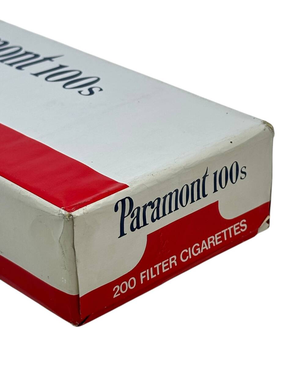 Paramont 100's Açılmamış Karton Filtreli Sigara 1970'ler AOB4780 - 4