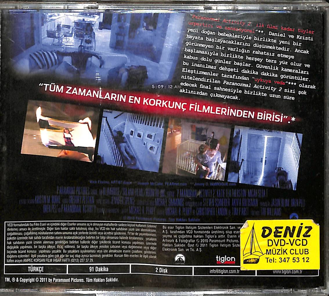 Paranormal Activity 2 Orjinal VCD Film VCD29068 - 2
