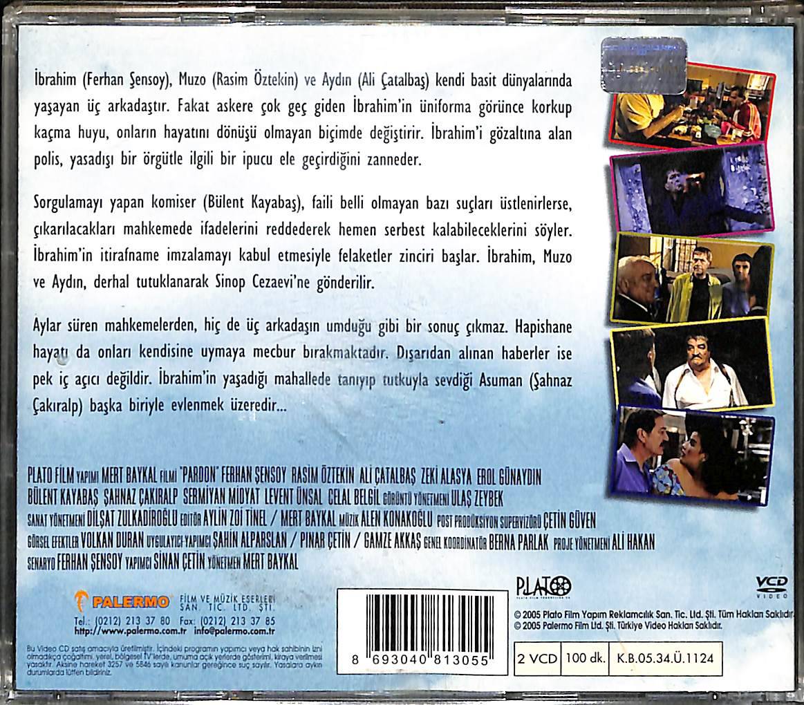 Pardon (2005) Orijinal VCD Film VCD28270 - 2