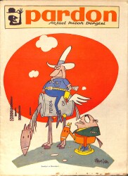 Pardon Aktüel Mizah Dergisi 29 Haziran 1965 Sayı: 44 NDR93172 - Gökçekoleksiyon