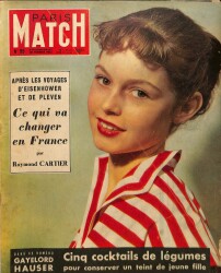Paris Match 10 Fevrier - Brigitte Bardot - Gayelord Hauser - Raymond Cartier NDR84380 - Gökçekoleksiyon