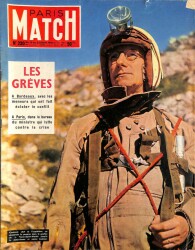 Paris Match 22 Aout 1953 - Les Greves DRG587 - Gökçekoleksiyon