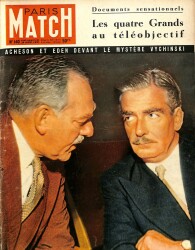 Paris Match 24 Nov - Acheson Eden, Andrey Vışinski, Salvador Dalí NDR84407 - Gökçekoleksiyon