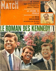 Paris Match 27 JUILLET 1968 - Kennedy, Barbra Streisand, Renvoit Giscard NDR84376 - Gökçekoleksiyon