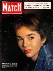 Paris Match 3 au 10 Juil 1954 - KAPAK Victoria Dawn Addams DRG579 - Gökçekoleksiyon